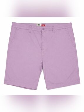 Levis XX Standard Taper Chino Shorts Men's 38 Stretch Twill Cotton Flat Front